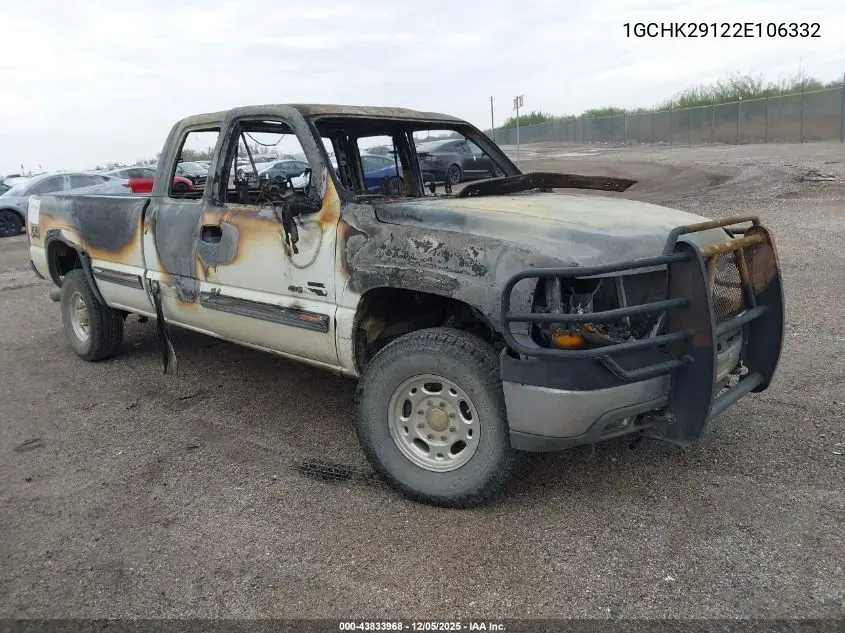 1GCHK29122E106332 2002 Chevrolet Silverado 2500Hd Ls
