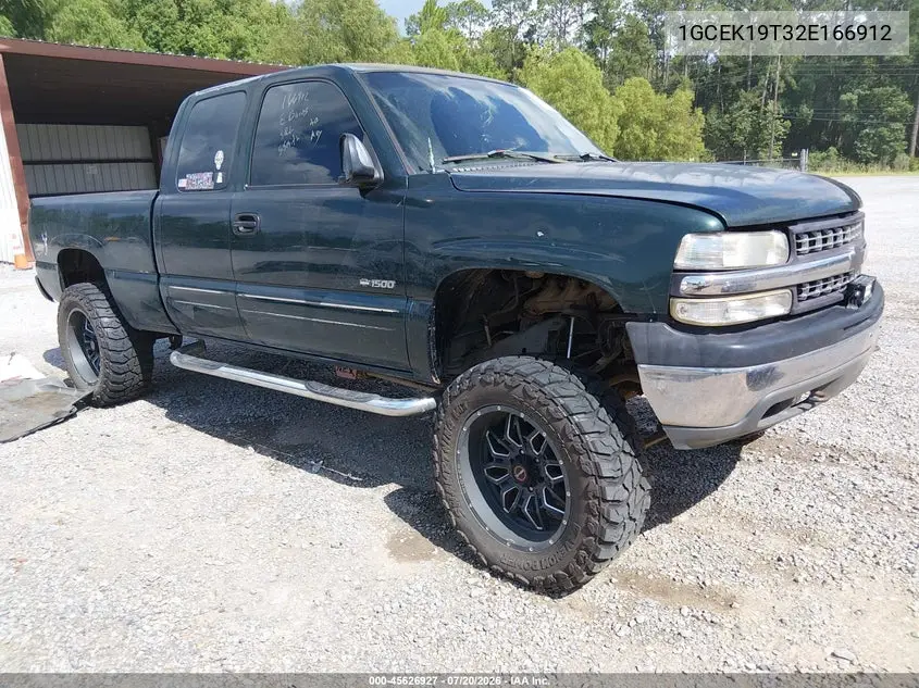 2002 Chevrolet Silverado 1500 Ls VIN: 1GCEK19T32E166912 Lot: 45626927