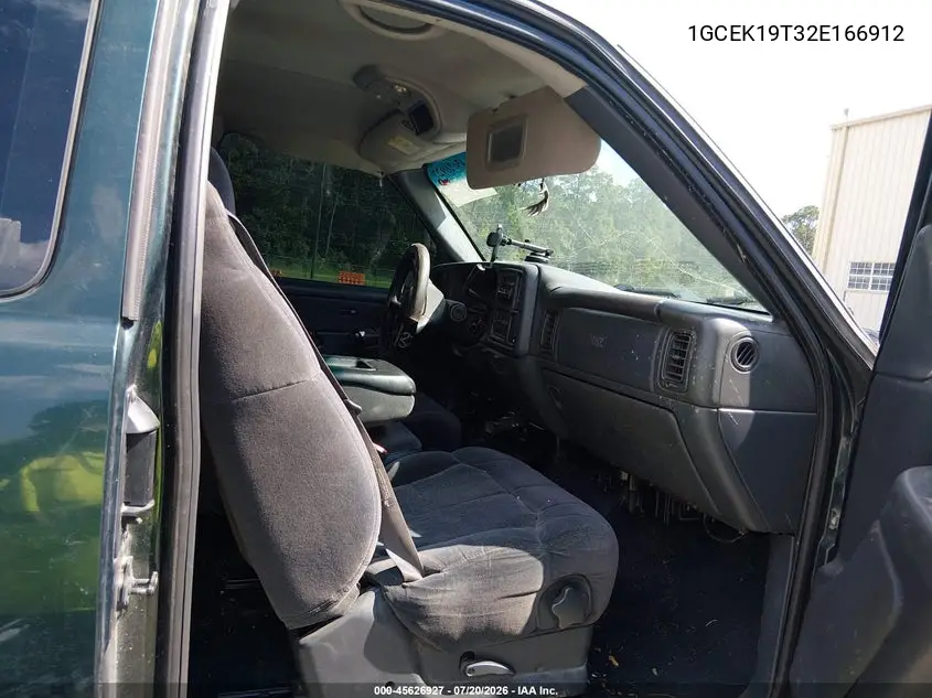 2002 Chevrolet Silverado 1500 Ls VIN: 1GCEK19T32E166912 Lot: 45626927