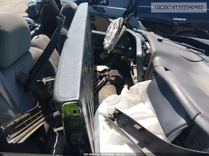 2002 Chevrolet Silverado 1500 Ls VIN: 1GCEK14T32Z242922 Lot: 45674742