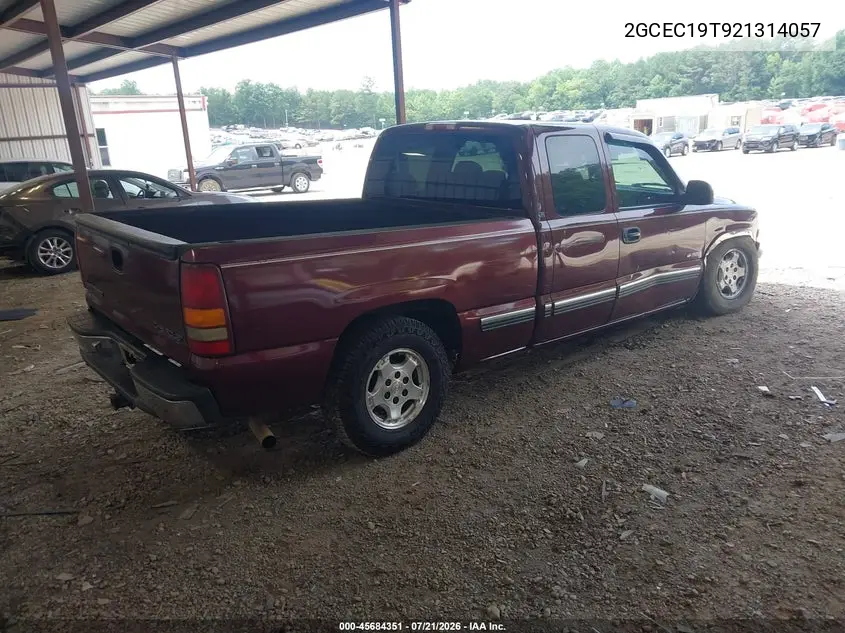 2002 Chevrolet Silverado 1500 Ls VIN: 2GCEC19T921314057 Lot: 45684351