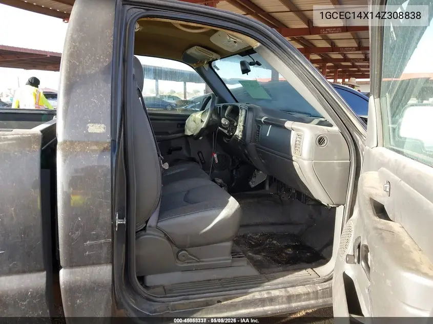 1GCEC14X14Z308838 2004 Chevrolet Silverado 1500 Work Truck
