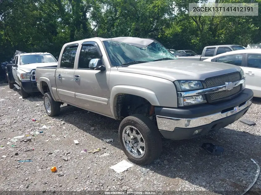 2004 Chevrolet Silverado 1500 Z71 VIN: 2GCEK13T141412191 Lot: 45659623