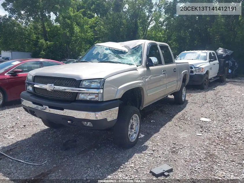 2004 Chevrolet Silverado 1500 Z71 VIN: 2GCEK13T141412191 Lot: 45659623
