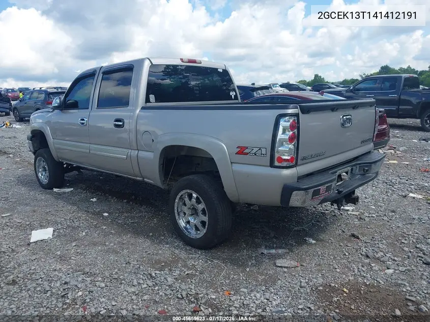 2004 Chevrolet Silverado 1500 Z71 VIN: 2GCEK13T141412191 Lot: 45659623