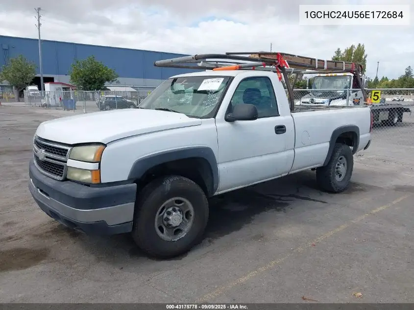 1GCHC24U56E172684 2006 Chevrolet Silverado 2500Hd Work Truck