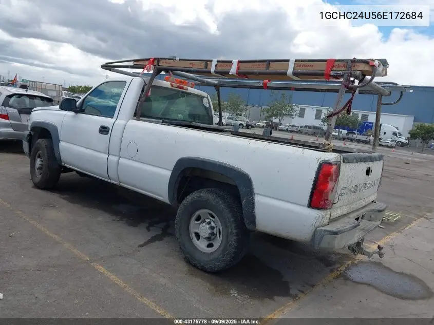 1GCHC24U56E172684 2006 Chevrolet Silverado 2500Hd Work Truck