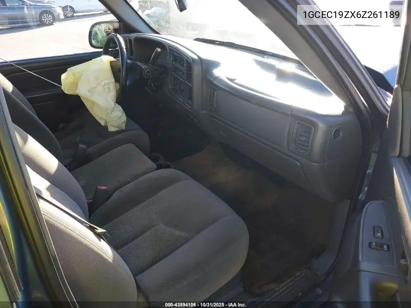 1GCEC19ZX6Z261189 2006 Chevrolet Silverado 1500 Lt1