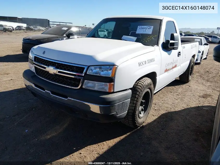 3GCEC14X16G148074 2006 Chevrolet Silverado 1500 Work Truck