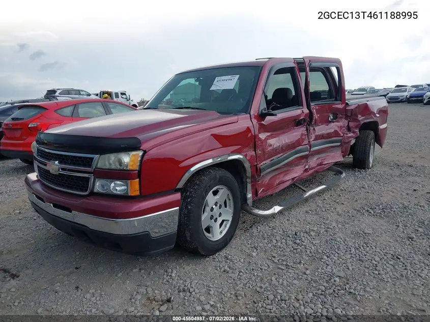 2006 Chevrolet Silverado 1500 Lt1 VIN: 2GCEC13T461188995 Lot: 45504987