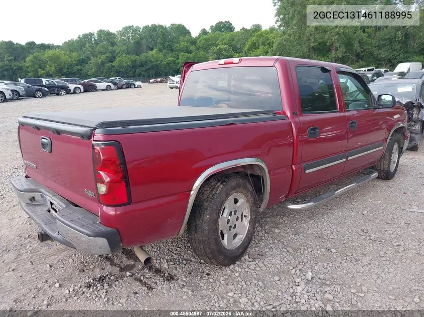 2006 Chevrolet Silverado 1500 Lt1 VIN: 2GCEC13T461188995 Lot: 45504987