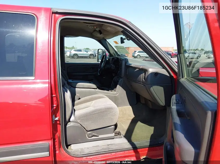 2006 Chevrolet Silverado 2500Hd Lt2 VIN: 1GCHK23U86F185234 Lot: 45589358