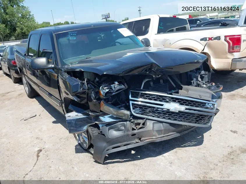 2GCEC13T161163424 2006 Chevrolet Silverado 1500 Lt1