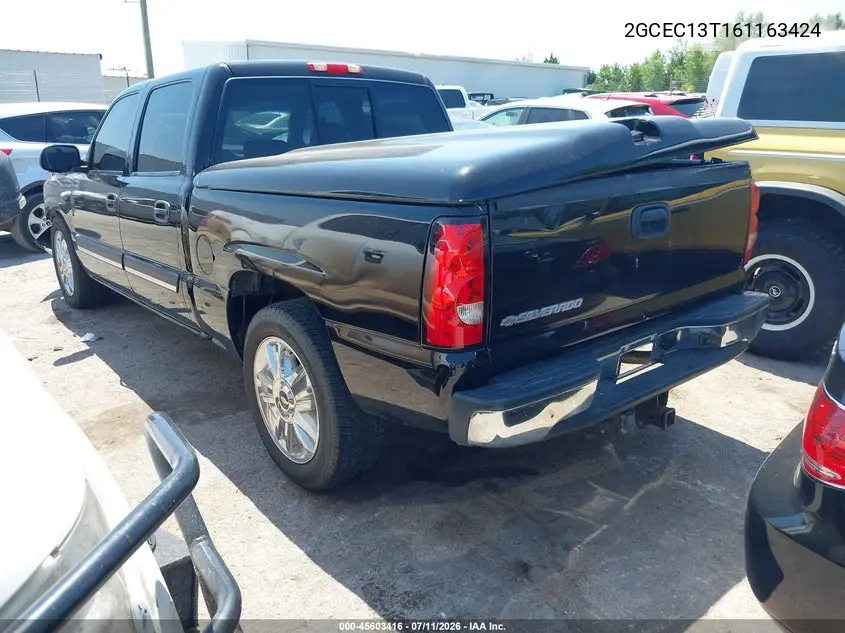 2GCEC13T161163424 2006 Chevrolet Silverado 1500 Lt1