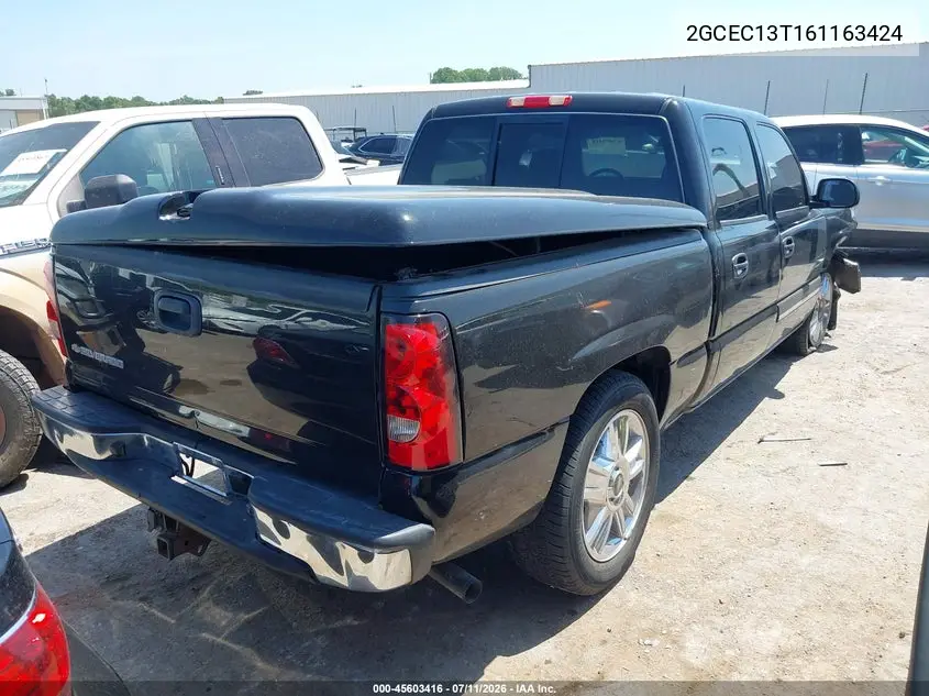 2GCEC13T161163424 2006 Chevrolet Silverado 1500 Lt1