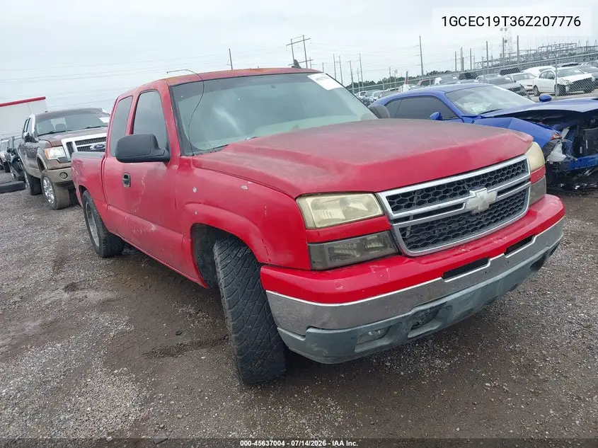 2006 Chevrolet Silverado 1500 Lt2 VIN: 1GCEC19T36Z207776 Lot: 45637004