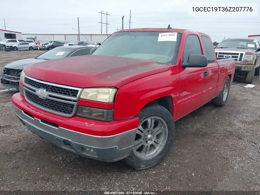 2006 Chevrolet Silverado 1500 Lt2 VIN: 1GCEC19T36Z207776 Lot: 45637004