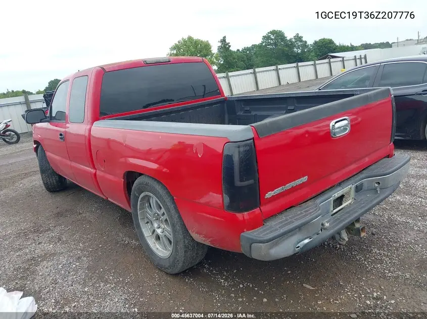 2006 Chevrolet Silverado 1500 Lt2 VIN: 1GCEC19T36Z207776 Lot: 45637004