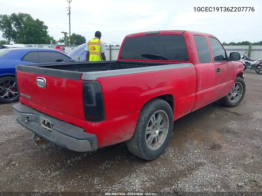2006 Chevrolet Silverado 1500 Lt2 VIN: 1GCEC19T36Z207776 Lot: 45637004