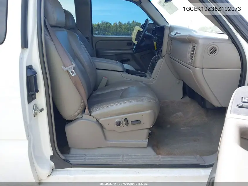 2006 Chevrolet Silverado 1500 Lt3 VIN: 1GCEK19Z36Z192073 Lot: 45658116