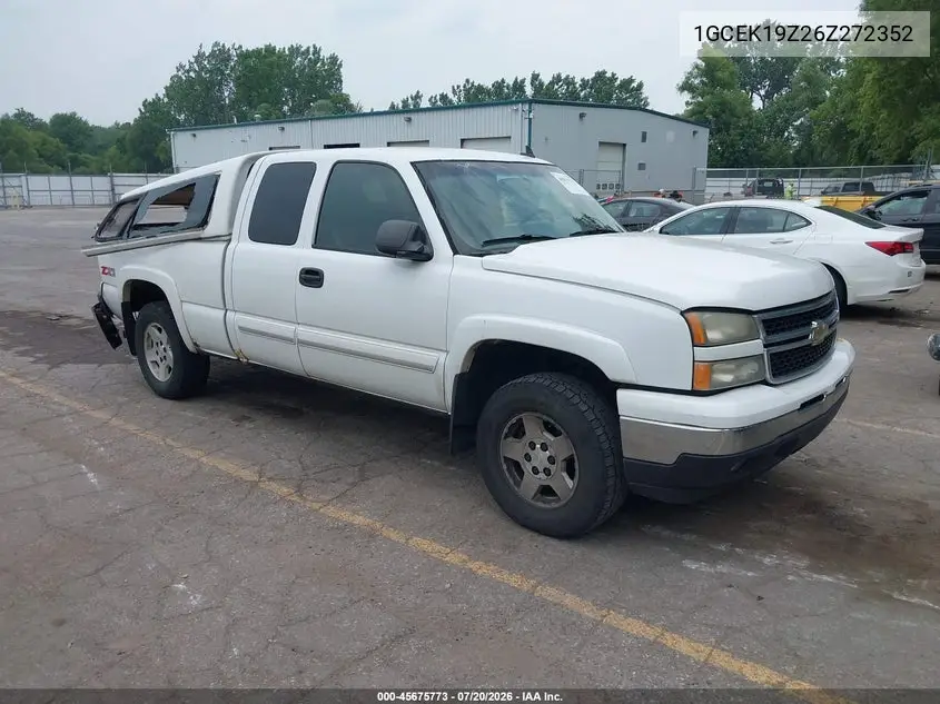 2006 Chevrolet Silverado 1500 Lt1 VIN: 1GCEK19Z26Z272352 Lot: 45675773