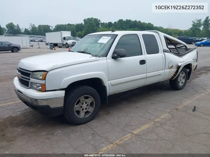 2006 Chevrolet Silverado 1500 Lt1 VIN: 1GCEK19Z26Z272352 Lot: 45675773