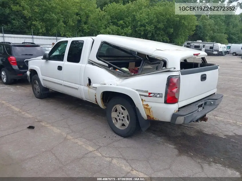 2006 Chevrolet Silverado 1500 Lt1 VIN: 1GCEK19Z26Z272352 Lot: 45675773