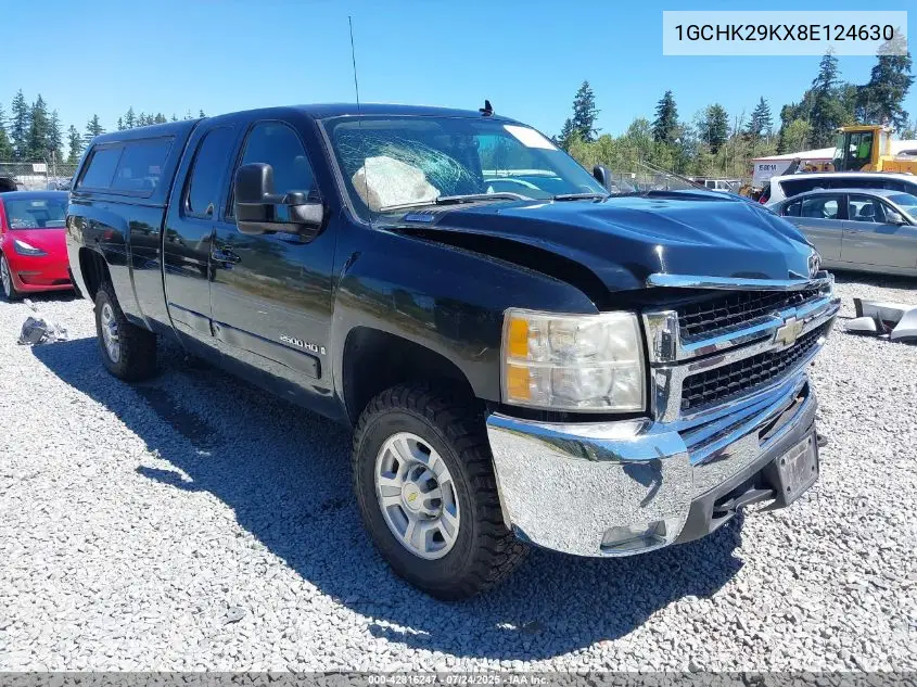 1GCHK29KX8E124630 2008 Chevrolet Silverado 2500Hd Ltz