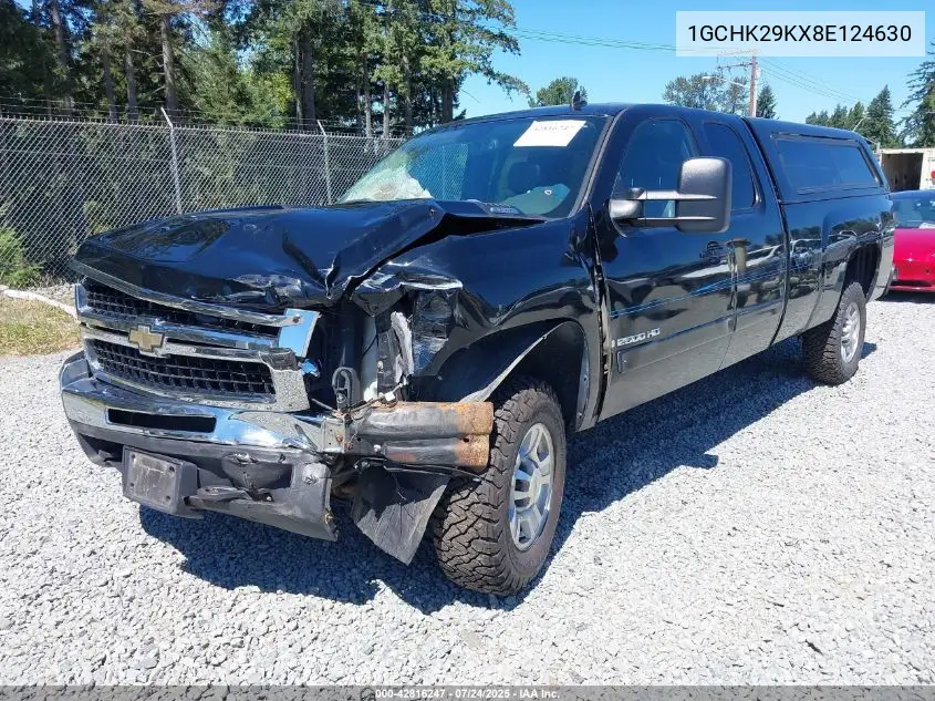 1GCHK29KX8E124630 2008 Chevrolet Silverado 2500Hd Ltz