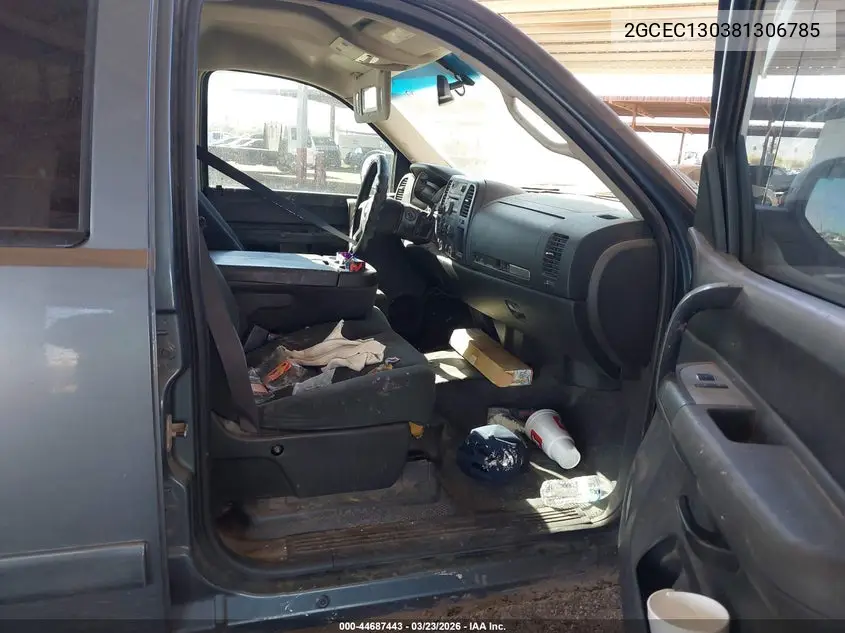 2GCEC130381306785 2008 Chevrolet Silverado 1500 Lt1