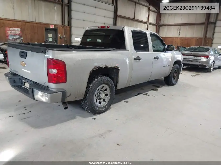 2GCEK23C291139484 2009 Chevrolet Silverado 1500 Lt