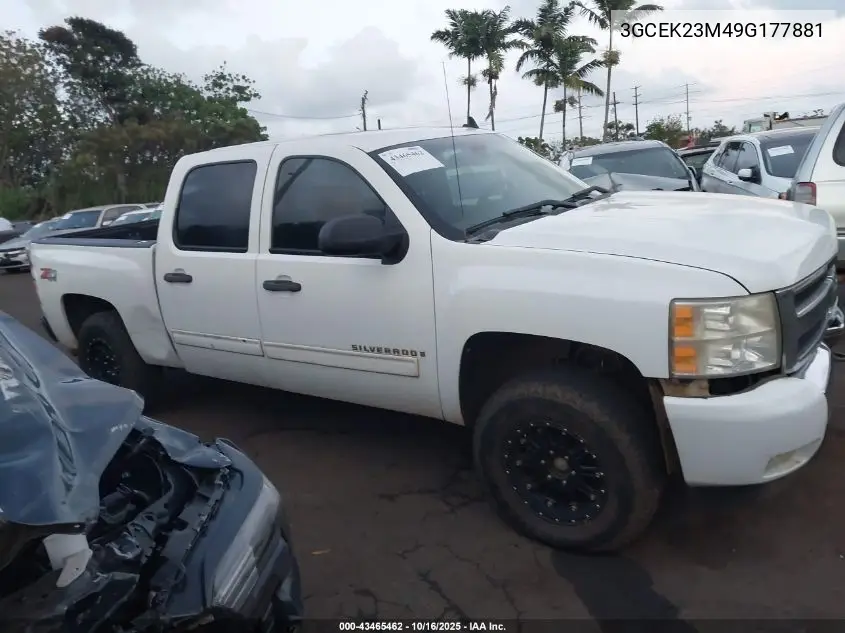 3GCEK23M49G177881 2009 Chevrolet Silverado 1500 Lt