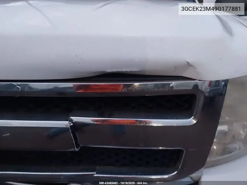 3GCEK23M49G177881 2009 Chevrolet Silverado 1500 Lt