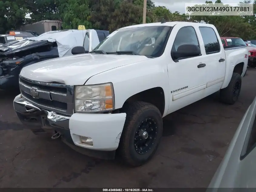 3GCEK23M49G177881 2009 Chevrolet Silverado 1500 Lt