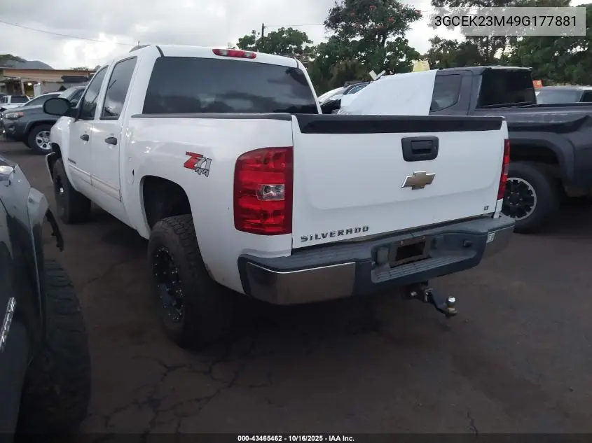 3GCEK23M49G177881 2009 Chevrolet Silverado 1500 Lt