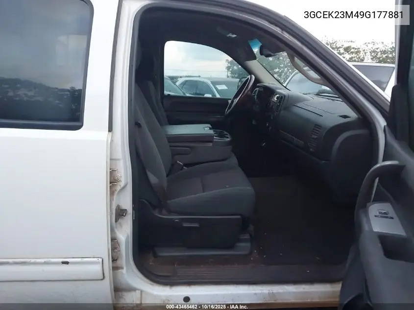 3GCEK23M49G177881 2009 Chevrolet Silverado 1500 Lt