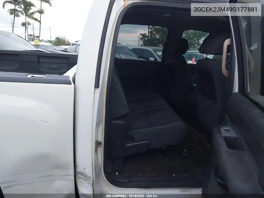 3GCEK23M49G177881 2009 Chevrolet Silverado 1500 Lt