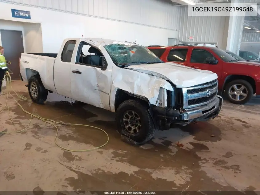 1GCEK19C49Z199548 2009 Chevrolet Silverado 1500 Work Truck