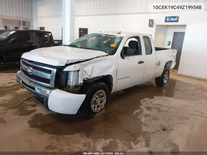 1GCEK19C49Z199548 2009 Chevrolet Silverado 1500 Work Truck