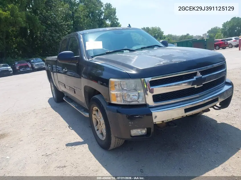 2009 Chevrolet Silverado 1500 Lt VIN: 2GCEK29J391125129 Lot: 45696774