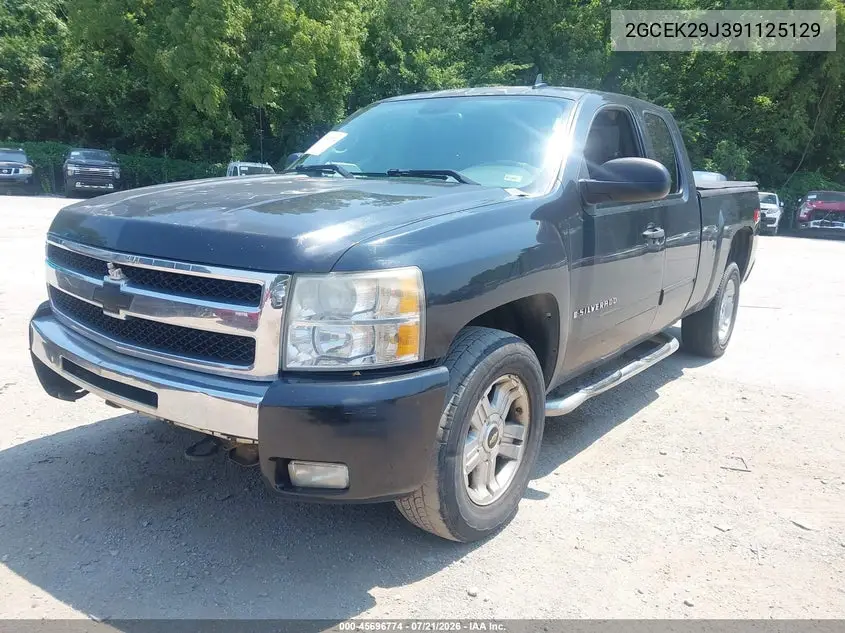 2009 Chevrolet Silverado 1500 Lt VIN: 2GCEK29J391125129 Lot: 45696774