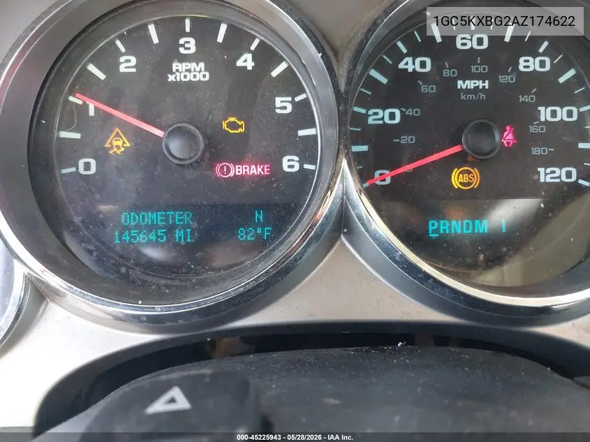 2010 Chevrolet Silverado 2500Hd Lt VIN: 1GC5KXBG2AZ174622 Lot: 45225943