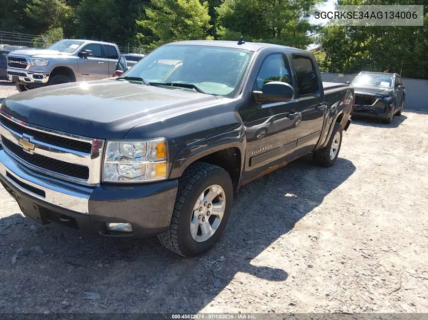 2010 Chevrolet Silverado 1500 Lt VIN: 3GCRKSE34AG134006 Lot: 45572674
