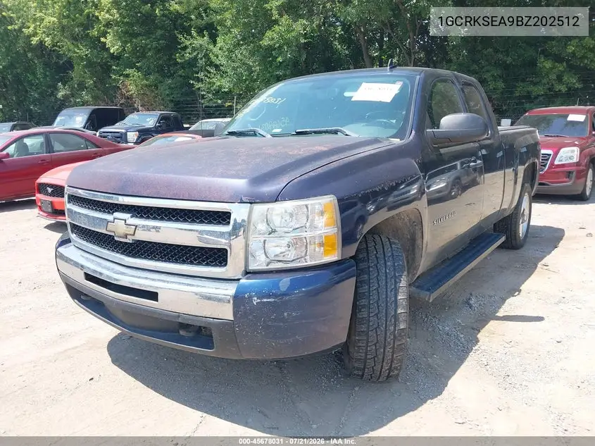 2011 Chevrolet Silverado 1500 Lt VIN: 1GCRKSEA9BZ202512 Lot: 45678031