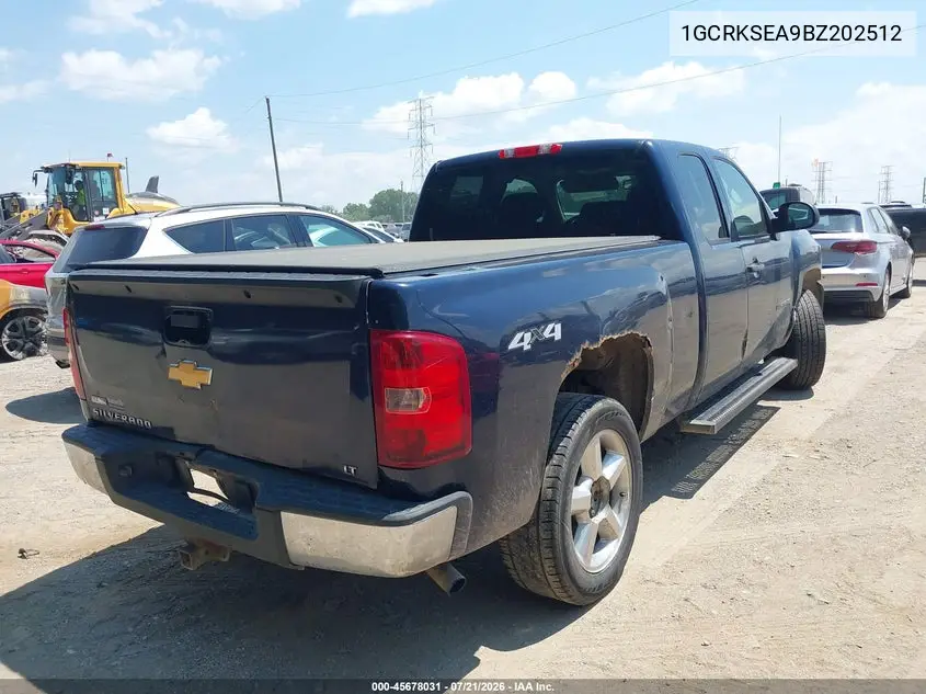 2011 Chevrolet Silverado 1500 Lt VIN: 1GCRKSEA9BZ202512 Lot: 45678031