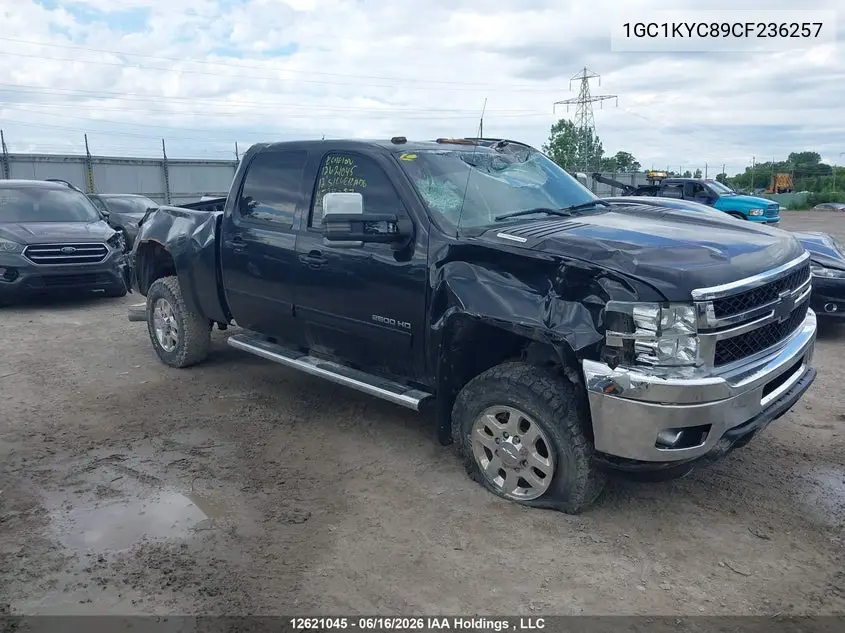 2012 Chevrolet Silverado K2500 Heavy Duty Ltz VIN: 1GC1KYC89CF236257 Lot: 12621045