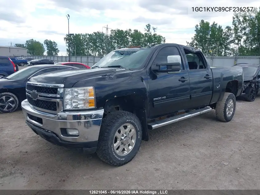 2012 Chevrolet Silverado K2500 Heavy Duty Ltz VIN: 1GC1KYC89CF236257 Lot: 12621045