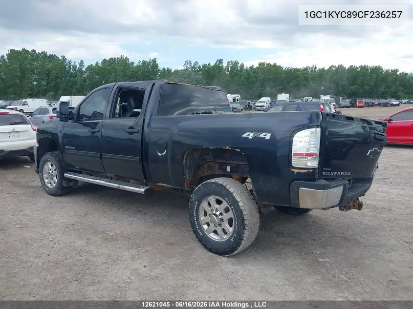 2012 Chevrolet Silverado K2500 Heavy Duty Ltz VIN: 1GC1KYC89CF236257 Lot: 12621045