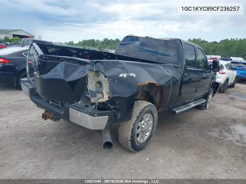 2012 Chevrolet Silverado K2500 Heavy Duty Ltz VIN: 1GC1KYC89CF236257 Lot: 12621045