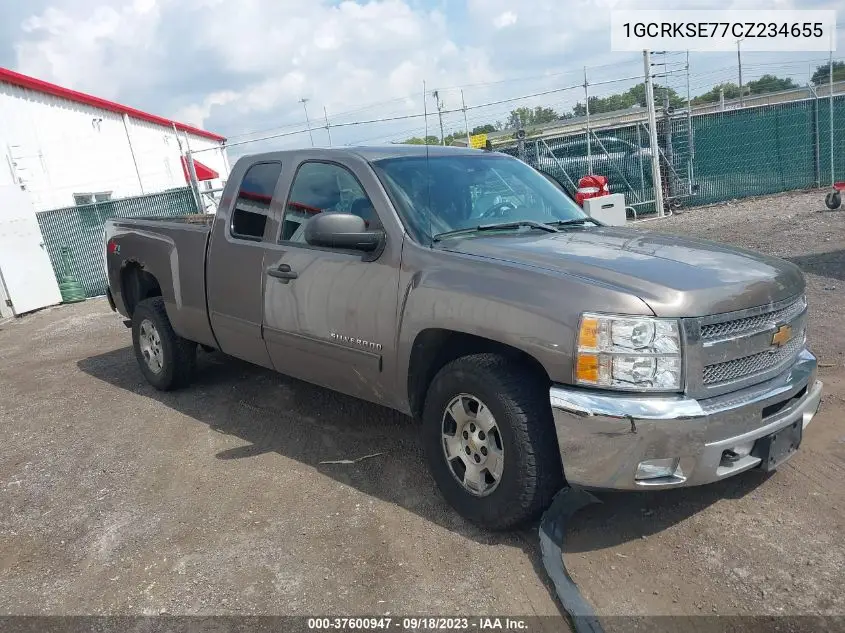 1GCRKSE77CZ234655 2012 Chevrolet Silverado 1500 Lt